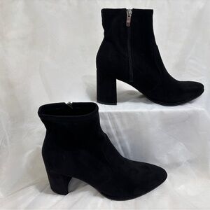 Marc Fisher Faux Suede Ankle Boots